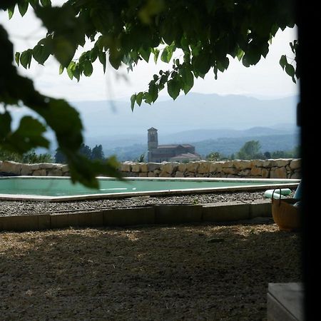 Bed and Breakfast Les Agaves Piscine Panoramique Vue Exceptionnelle Grospierres Esterno foto