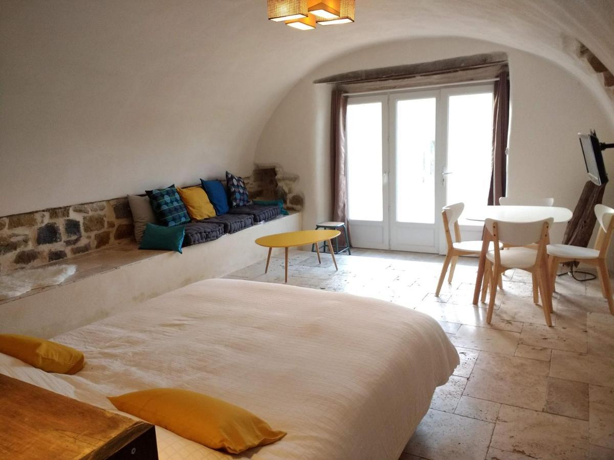 Bed and Breakfast Les Agaves Piscine Panoramique Vue Exceptionnelle Grospierres Esterno foto