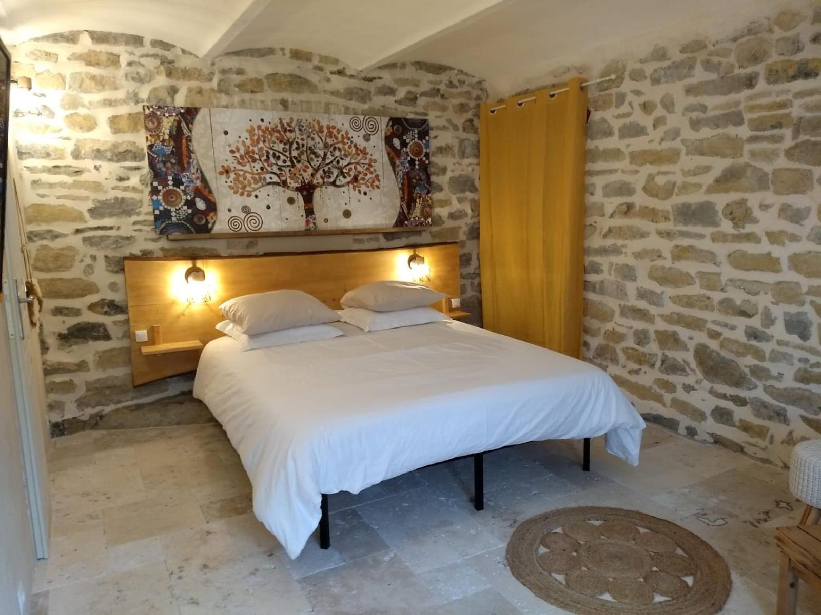 Bed and Breakfast Les Agaves Piscine Panoramique Vue Exceptionnelle Grospierres Esterno foto