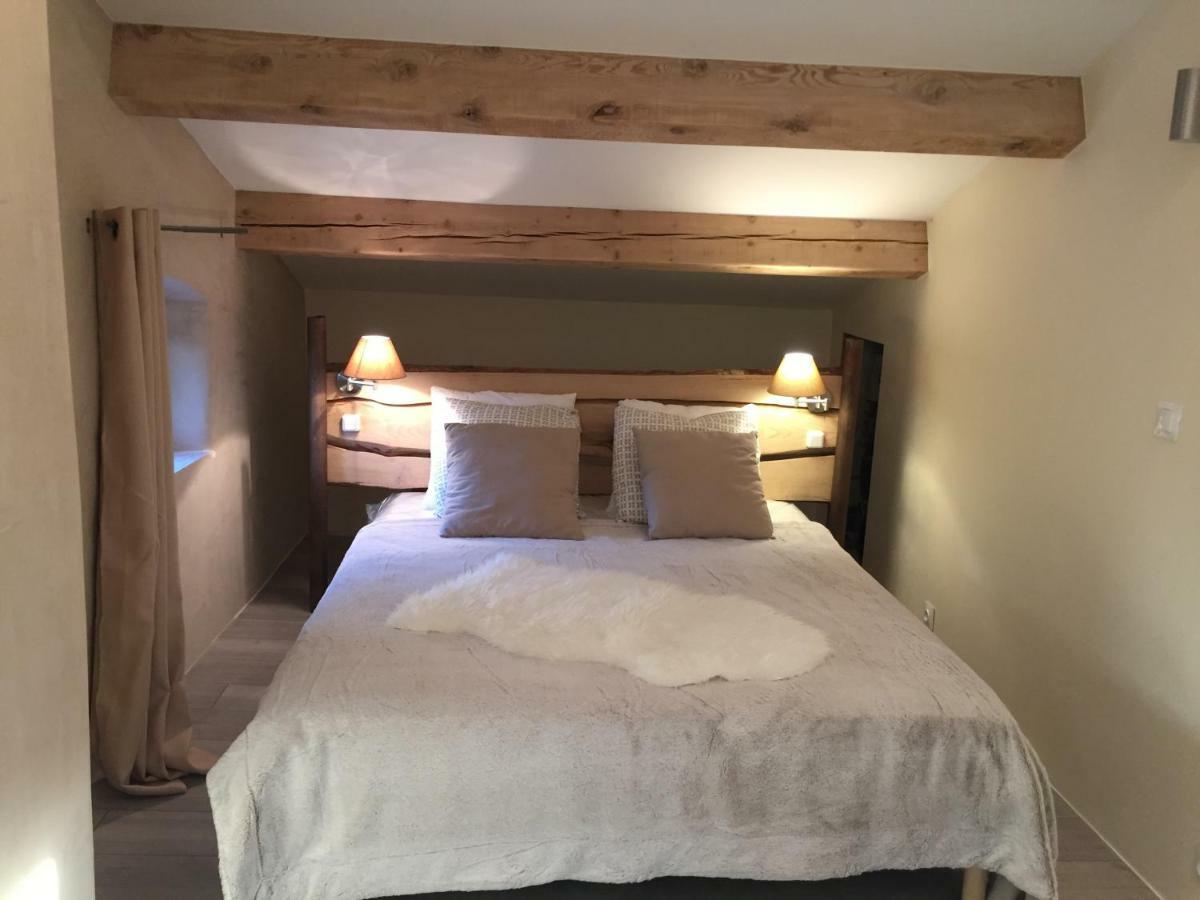 Bed and Breakfast Les Agaves Piscine Panoramique Vue Exceptionnelle Grospierres Esterno foto