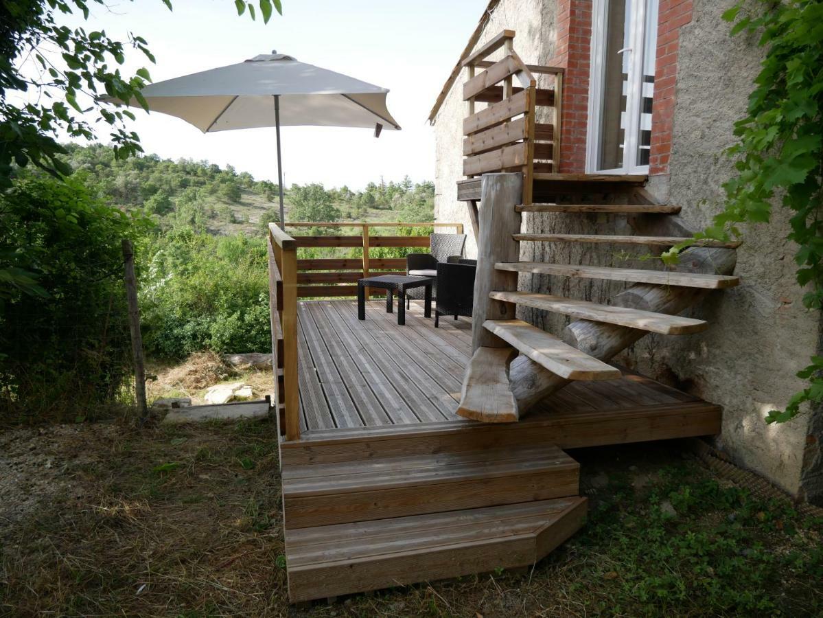 Bed and Breakfast Les Agaves Piscine Panoramique Vue Exceptionnelle Grospierres Esterno foto