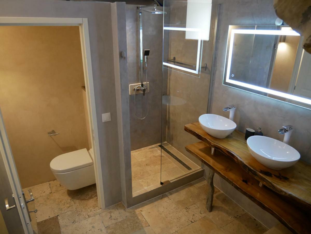 Bed and Breakfast Les Agaves Piscine Panoramique Vue Exceptionnelle Grospierres Esterno foto