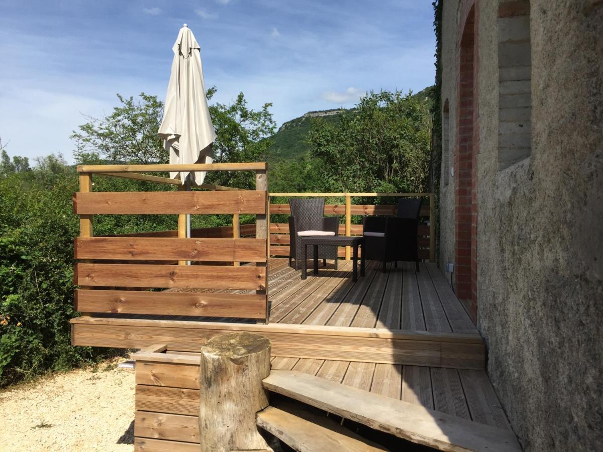 Bed and Breakfast Les Agaves Piscine Panoramique Vue Exceptionnelle Grospierres Esterno foto