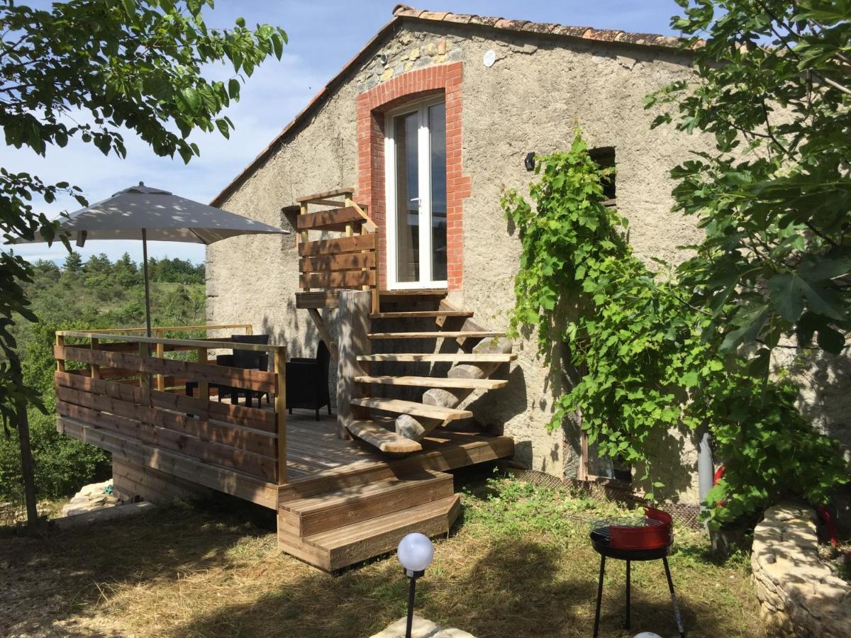 Bed and Breakfast Les Agaves Piscine Panoramique Vue Exceptionnelle Grospierres Esterno foto
